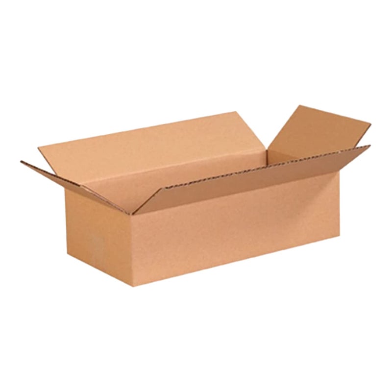 Aviditi 16 x 8 x 4 Corrugated Cardboard Boxes, Flat 16"L x 8"W x 4"H, Pack of 25 | Shipping, Packaging, Moving, Storage Box for Home or Business, Strong Wholesale Bulk Boxes - Image 1